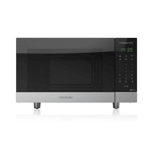 Micro ondes Digital, 23 L, LED, 5 Modes avec Grill, 800 W, Noir argentée
