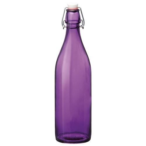 BORMIOLI Bouteille 1l Giara mauve