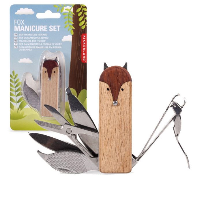 Couteau Suisse Manucure Renard - Cadeau Maestro