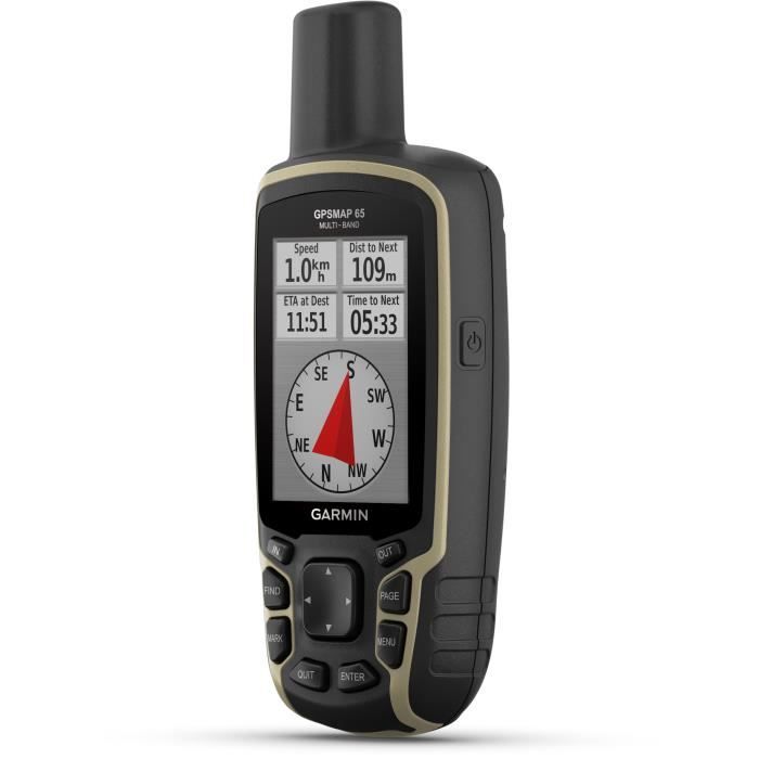 GARMIN - GPS pédestre - GPSMAP 65 - Multi-Band