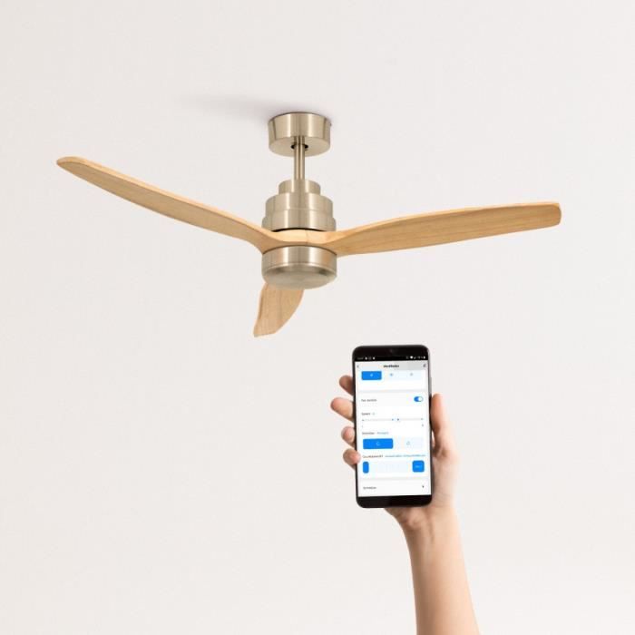 Ventilateur de plafond Bois clair