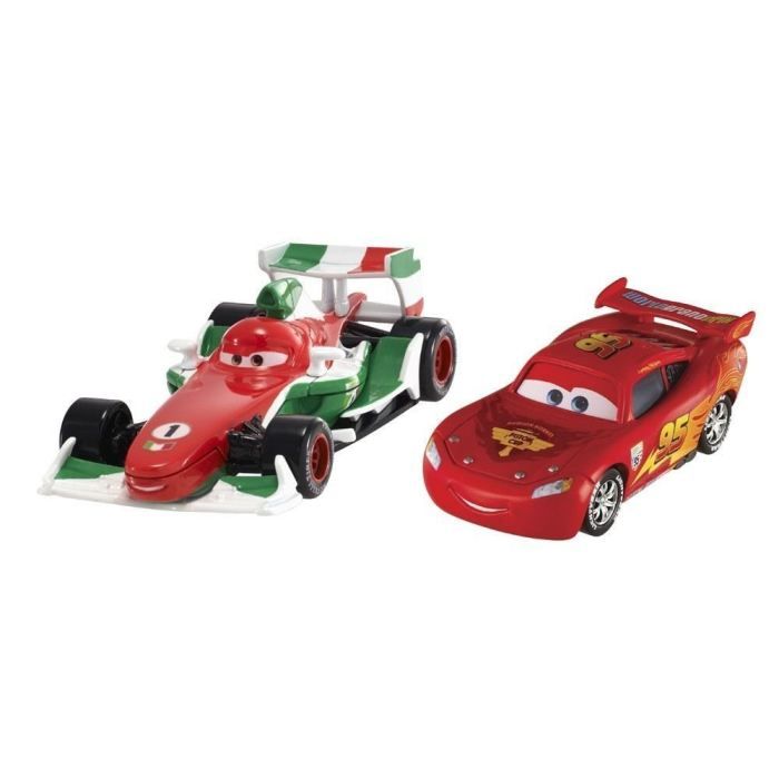 Cars 2 - 2 véhicules Francesco + Mc Queen