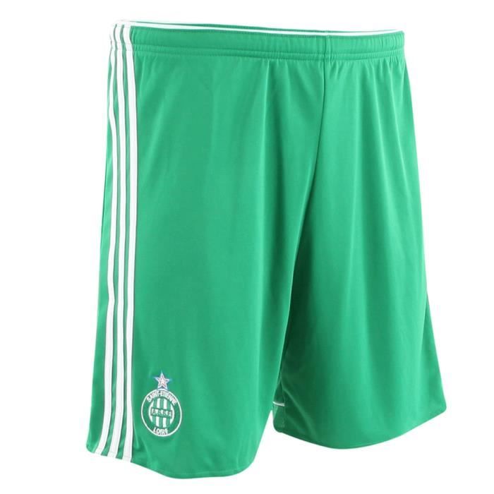 Short de SAINT ETIENNE Extérieur ASSE 2014-2015 DESTOCKAGE Football