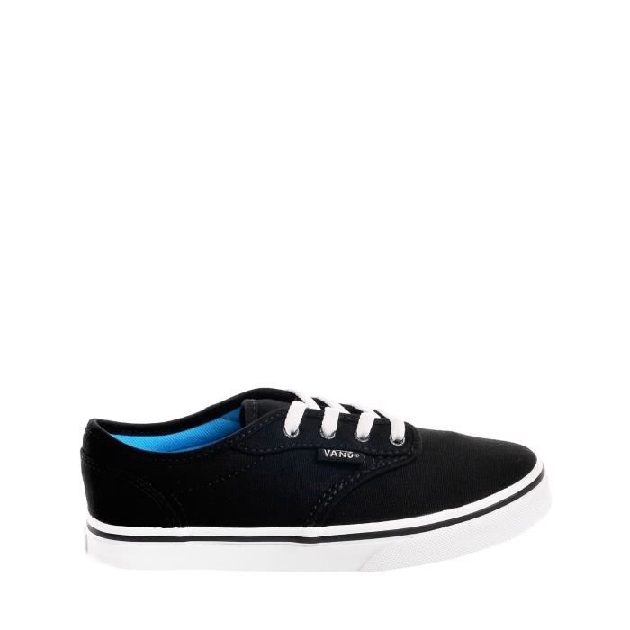 Basket VANS_Fashion - Mode Z ATWOOD LOW (CANVAS)BLK-WHT-U_enfant