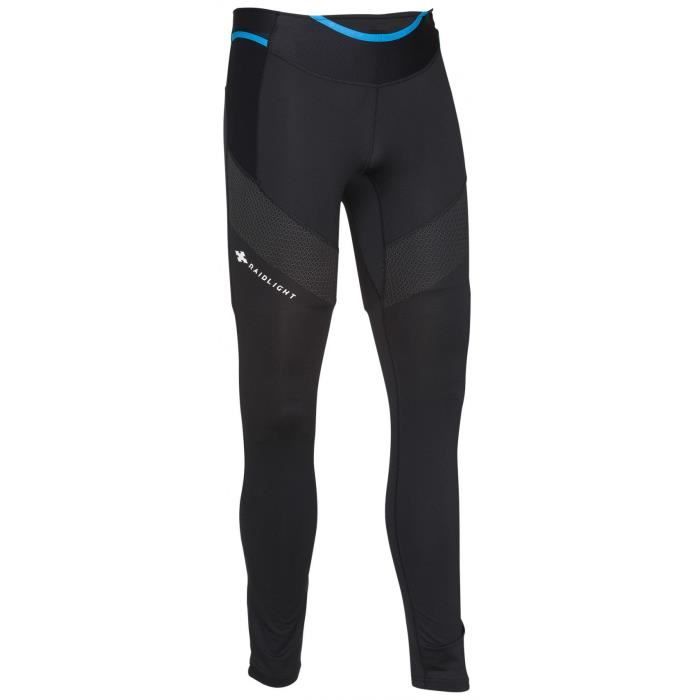 Collant Running RAIDLIGHT Homme Trail Raider Tights Noir AH 2019