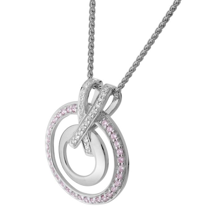 ORPHELIA-Collier avec pendentif pour Femmes en Argent sterling 925 Argenté-ZH-7095