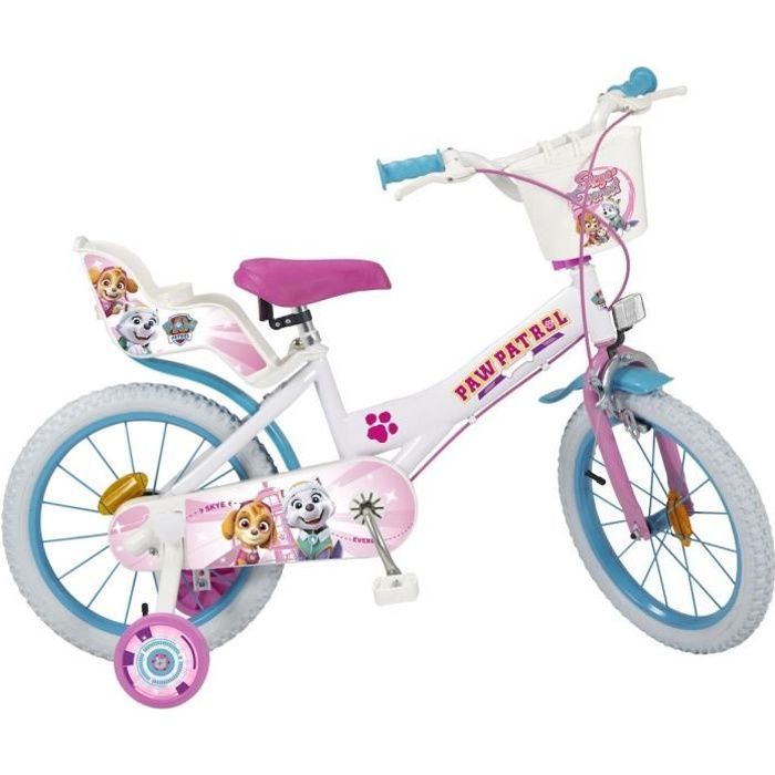 Pik&Roll - Vélo pour enfant -La Pat'Patrouille- - 16- - -Blanc-