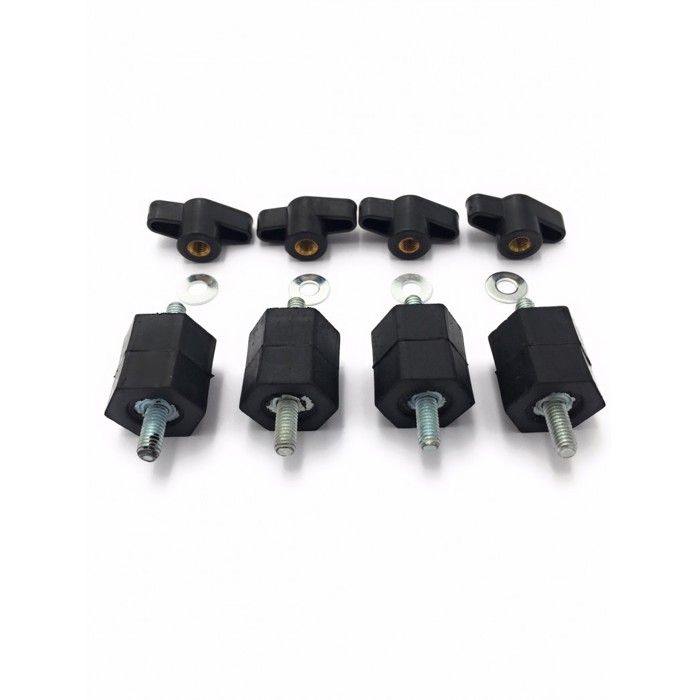 Lot de 4 supports de couverture moteur renforcés CITREON PEUGEOT OE 013711