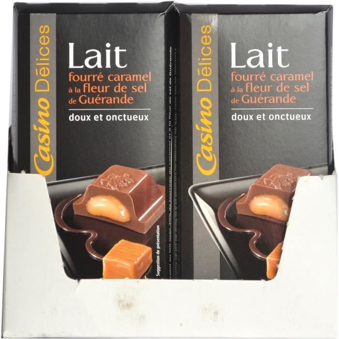 CASINO DELICES Chocolat lait