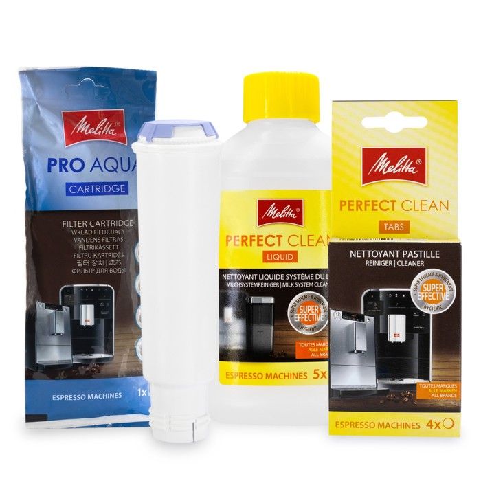 MELITTA Espresso Machine Set MELITTA Claris Pro Aqua Filter + Melitta
