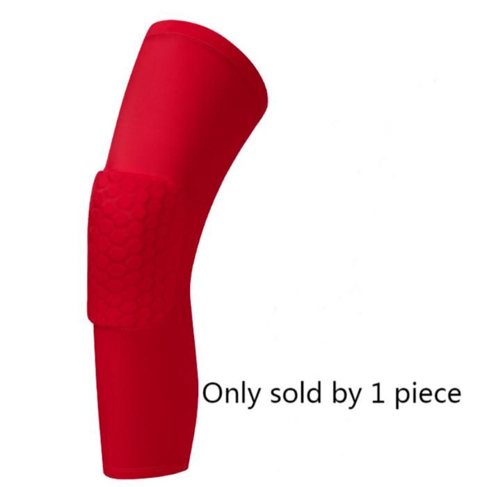 Pantalon De Compression 3/4 Avec Genouillères Intégrées - Basket, Football, Unisexe (taille M)