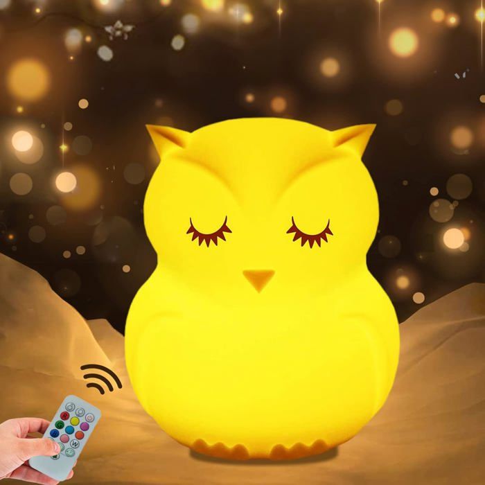 Veilleuse Chouette Veilleuse Enfant LED Veilleuse Veilleuse bébé Veilleuse Nuit