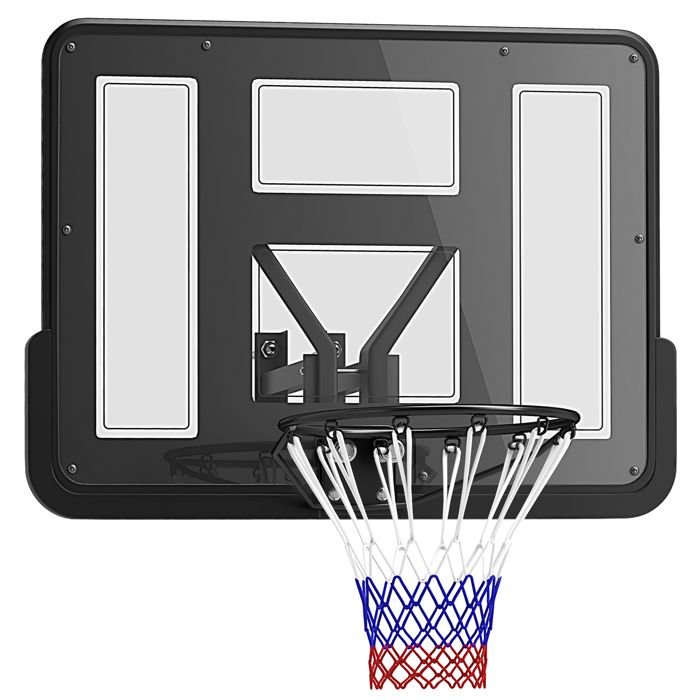 Panier de basket SPORTNOW mural avec panneau incassable