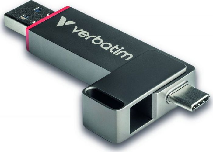 Disque dur externe – Verbatim – Dual QuickStick – 1 To – USB-A/C – 3.2 Gen1