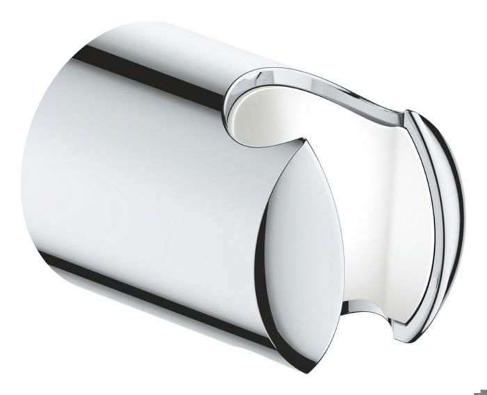 support mural pour douchette grohe tempesta chromé grohe 28605001