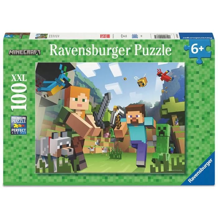 Puzzle de 100 pièces Ravensburger Minecraft