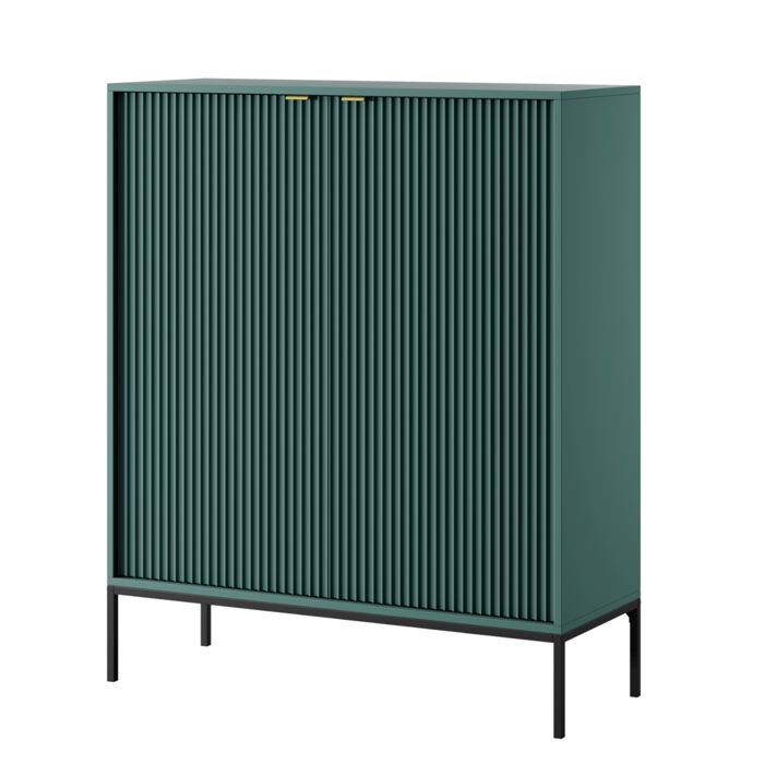 Buffet Komodee NANAIMO KOM1 Frontal en relief Vert Vert 39 x 104 x 125 cm Buffet Komodee NANAIMO KOM1 Frontal en relief Vert Vert 39 x 104 x 125 cm