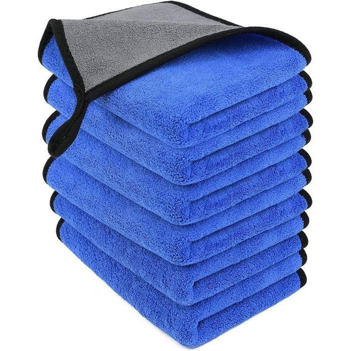 Brosse Nettoyage Pare-brise Voiture 36 Cm - 4 Housses Microfibre, Lavable, Anti-rayures