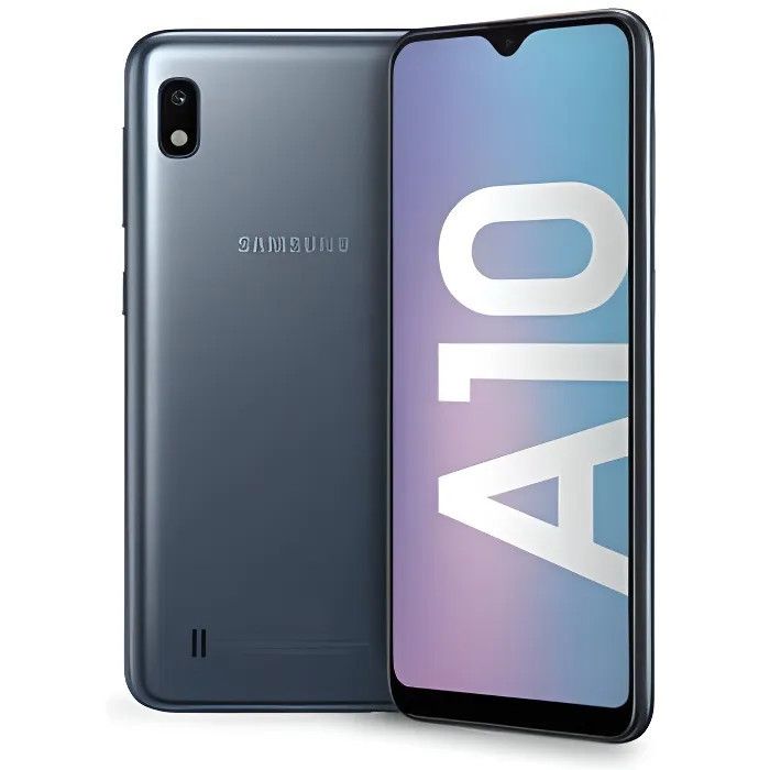 Smartphone - SAMSUNG - Galaxy A10 SM-A105F - 4G LTE Double SIM (Couleur: Noir - Capacité de stockage: 32GB)