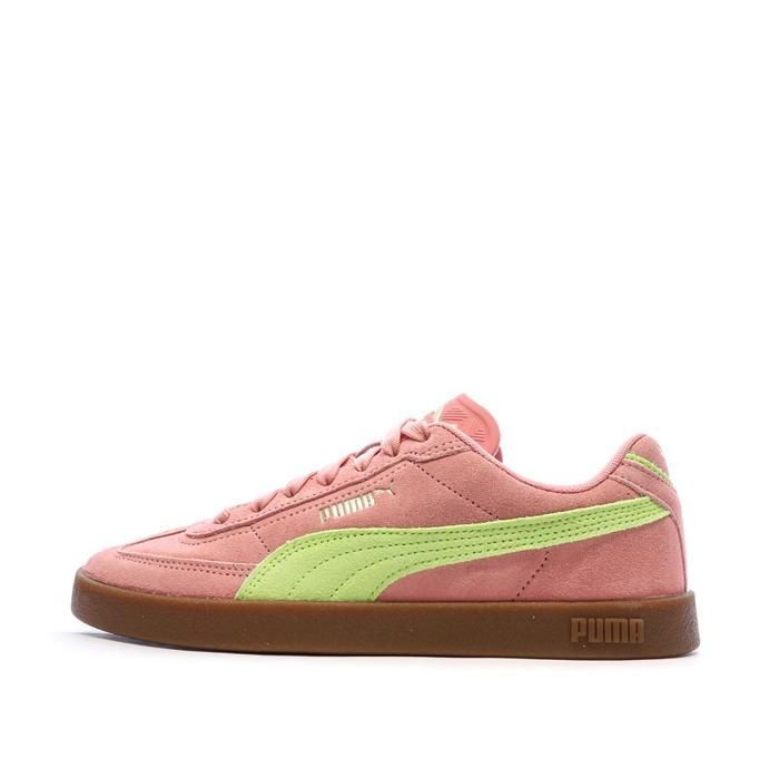 Puma Baskets Roses/Jaunes Homme Puma Club