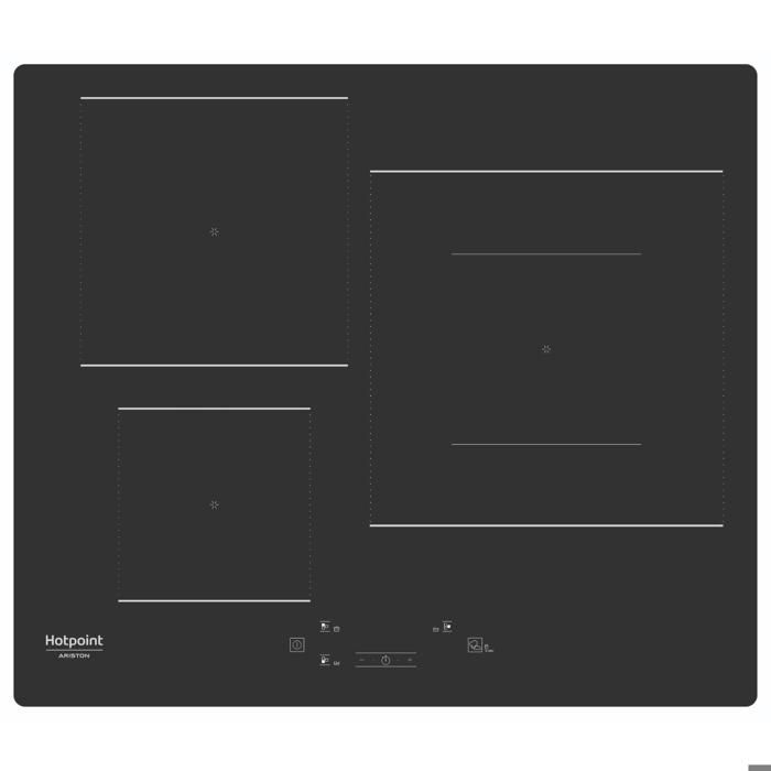 HOTPOINT Table induction 3 feux HQ6460SNE