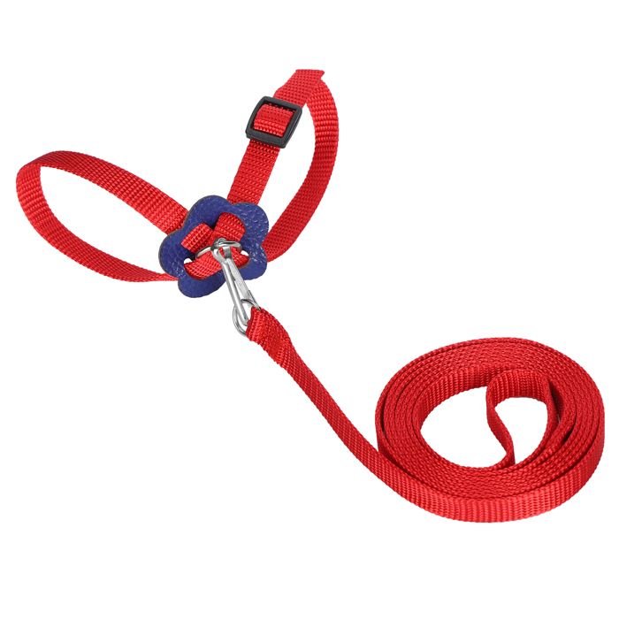 Harnais pour oiseau laisse pour perroquet réglable corde anti-morsure en nylon pour lentraînement ACCESSOIRES FABRICATION MAISON