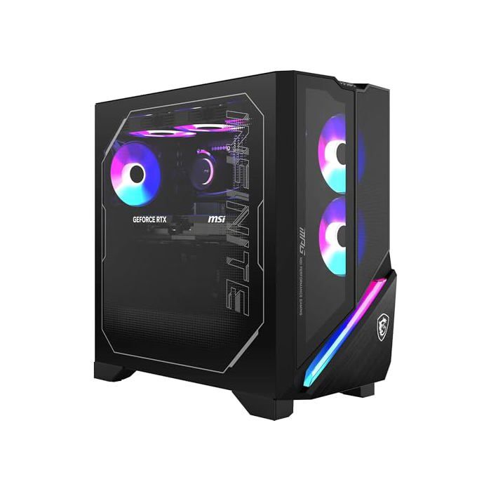 MSI PC de bureau MPG Infinite X3 AI Intel Core Ultra 7 32GB 1TB SSD RTX 5080 Windows 11 WiFi 6E - vue 2