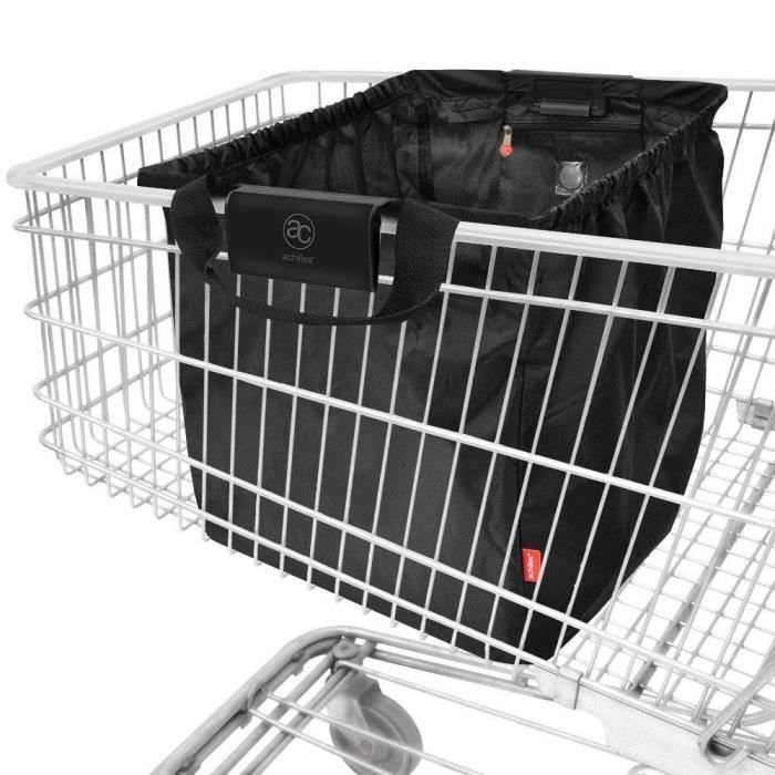 Chariot de Course Shopping Panier D/'Achat Shopper Sac à Roulettes