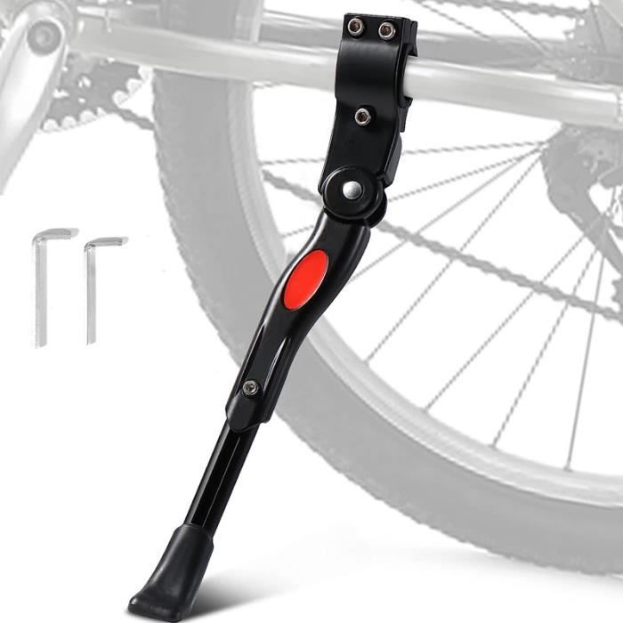 ZHIYUQL Béquille Double Réglable Pour Vélo 26-29 Pouces - En Alliage D'Aluminium, Hauteur 66-73 Cm | Stable Et Antidérapante