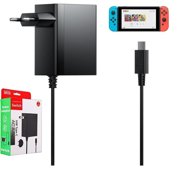 Chargeur Pour Switch/Switch Lite/Switch OLED Prise - Temu France
