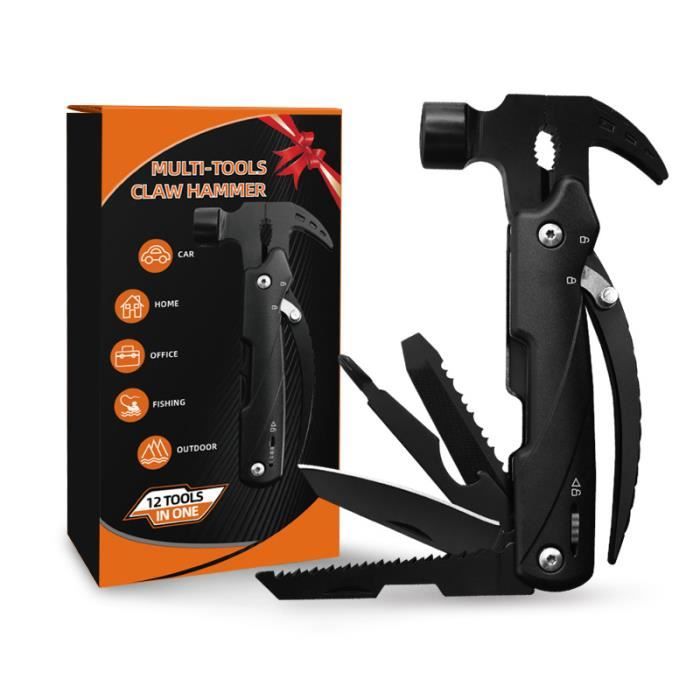 Outil Multifonction - Marteau - Acier Inoxydable - Portable -