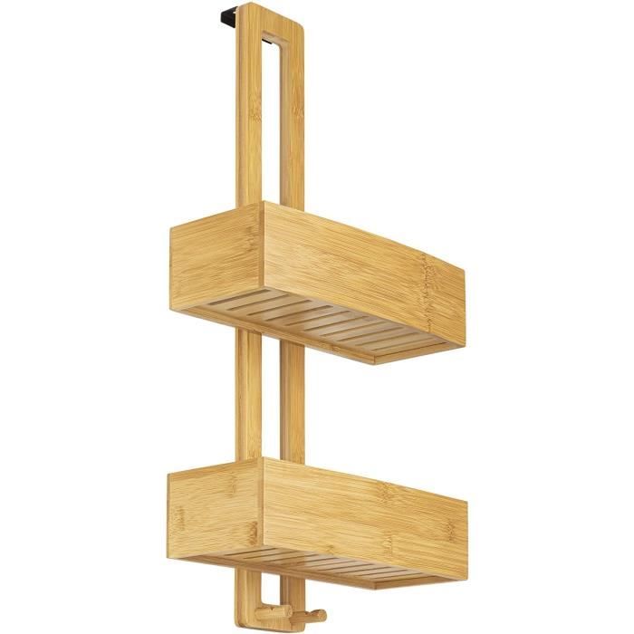 Spektakel Grijp Triviaal ONVAYA® étagère de Douche sans perçage | en Bambou | étagère de Salle de  Bain à S[6] - Cdiscount Bricolage