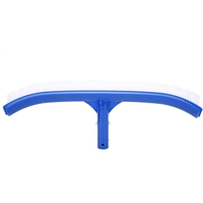 Brosse arrière en aluminium de nettoyage de piscine Brosse de nettoyage de tête de brosse de 18