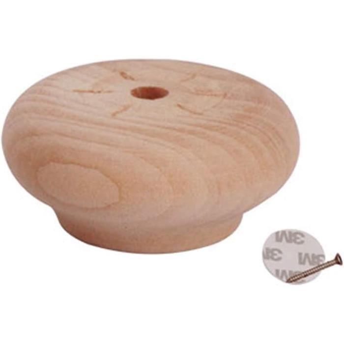 Lot De 4 X Pieds De Meuble En Bois Massif Socles Pieds De Meubles Pieds