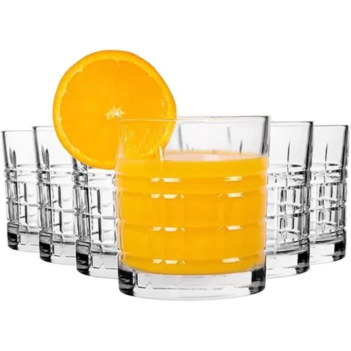 48 Verres Relaxdays 300ml - Transparents - Lave-vaisselle
