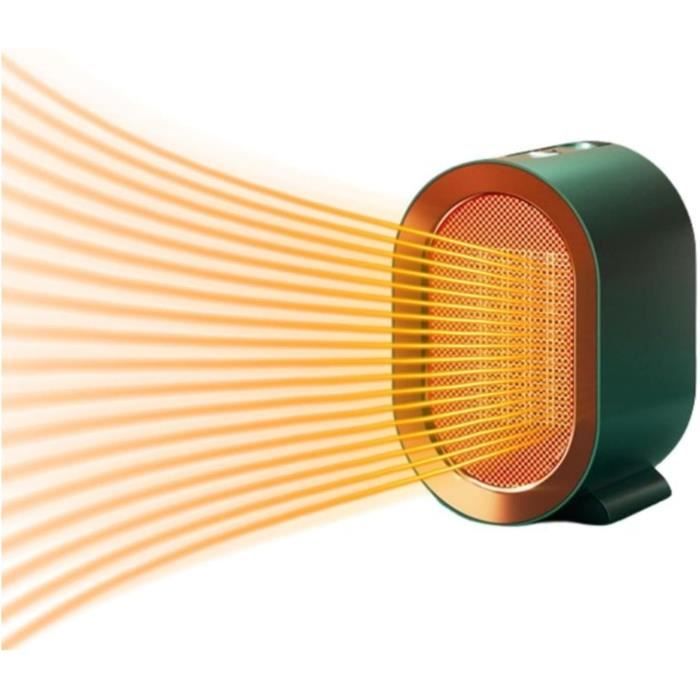 Chauffage D'espace 2000W PTC Chauffage 3 Vitesses De Contrôle à Distance Chauffage électrique