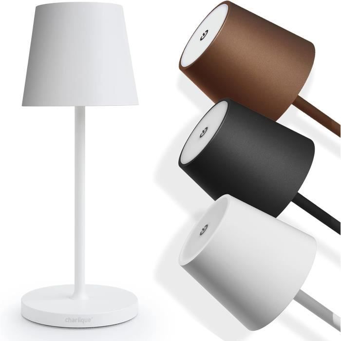 ® Dinner Light Mini - Petite Lampe Led À Poser Rechargeable Par Usb En  Blanc – Lampe Nomade Tactile Sans Fil Avec Variateur –[J4620]