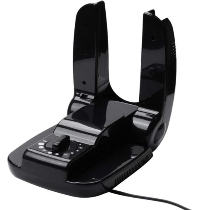 KBIBCK Sèche-Chaussures Électrique Portable – 3 Modes Minuterie, 65°C, Antibactérien UV – Pour Chaussures, Bottes, Chaussettes (Prise EU)