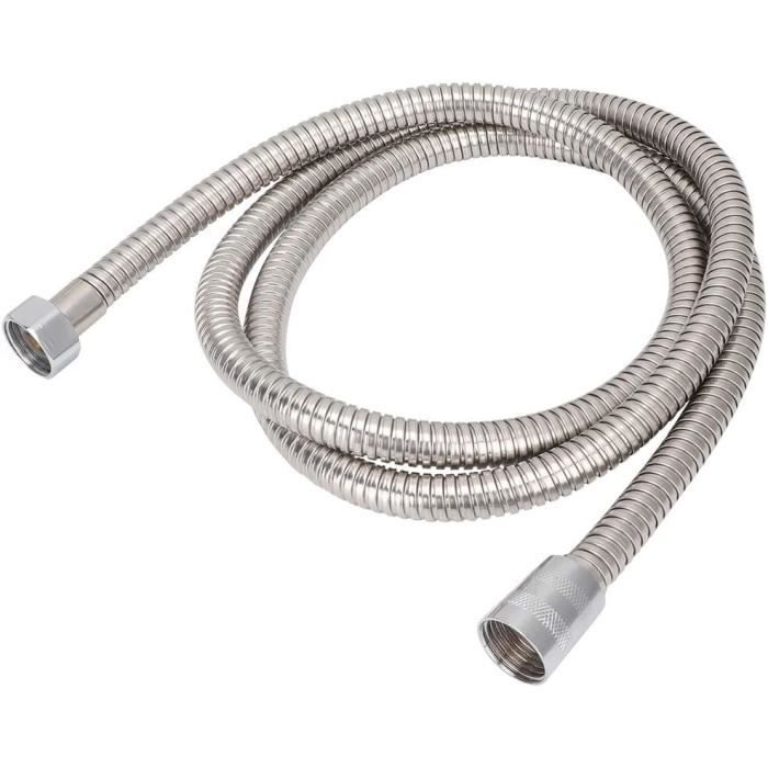 Siphon De Douche Nagoyuki Plat 1 1/2" - Flexible D'évacuation Gris Pour Baignoire Autoportante