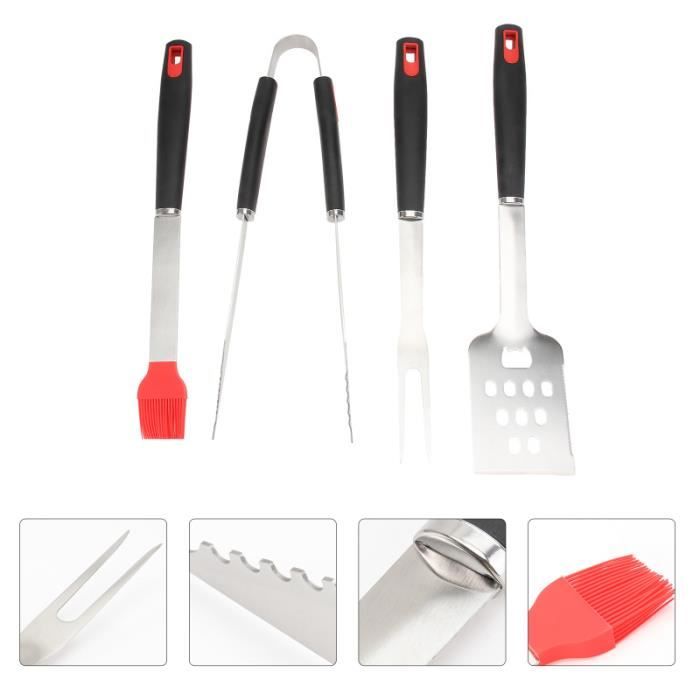Anti-Brûlure Outils De Barbecue, 2 Pièces 27 Cm Lève-Grille