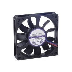 Ventilateur – SPIRE – 70x70x15 – Hautes performances – Extra silencieux – Durée de vie 60000h