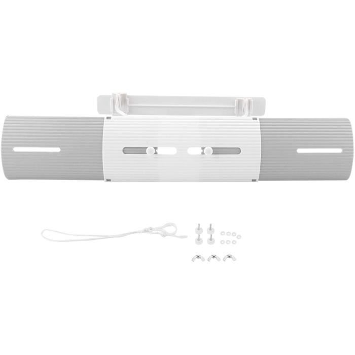 Baffle Déflecteur D'Air Froid Rétractable 58-104cm - Bouclier De Vent Climatiseur Pare-Brise Universel Anti-Souffle Direct Pour Chambre Bébé
