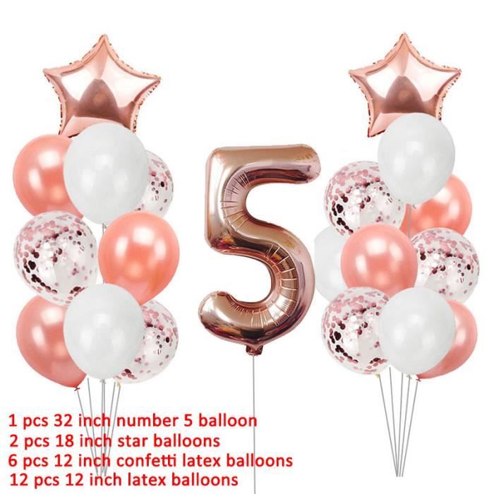 Lincaier Je Suis Cinq Papier Kraft Banniere 5 Ans Anniversaire Garcon Fille 5th Ballons De Modele 21pcs Rose Gold Hypdqqc Cdiscount Maison Lincaier Je Suis Cinq Papier Kraft Banniere 5 Ans Anniversaire Garcon Fille 5th Ballons De Modele 21pcs Rose Gold Hypdqqc Cdiscount Maison