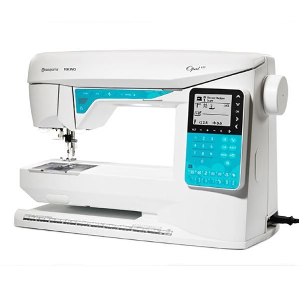 Machine à coudre - HUSQVARNA - OPAL 650 - Long bras - 160 points - Enfileur assisté - Husqvarna