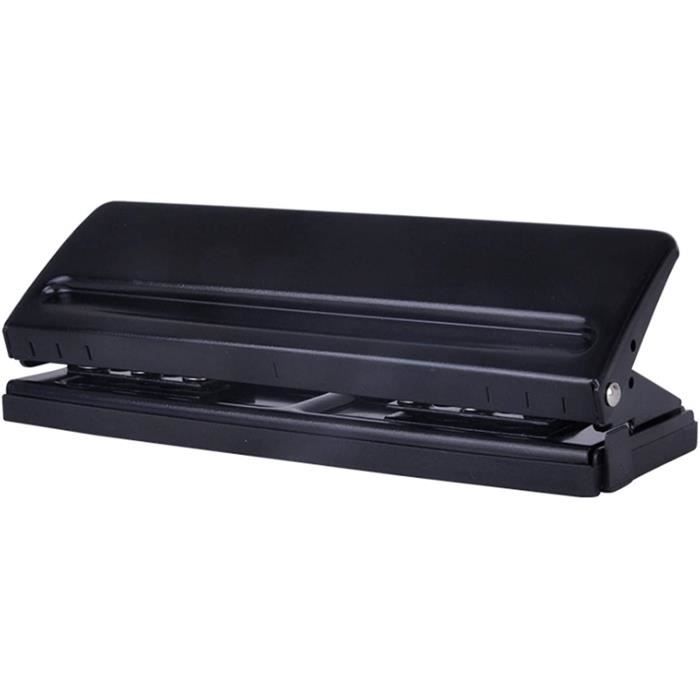 Perforateur à 2 Voies En Métal Pour Bureau, Petit Perforateur Pour 20 Feuilles Design Ergonomique