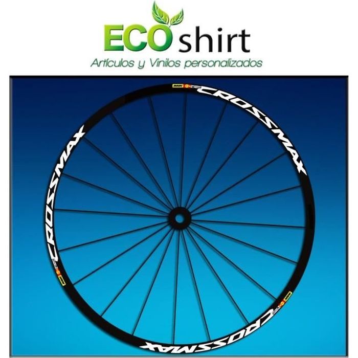 Ecoshirt Stickers Jante Mavic Crossmax SL Pro 27,5`` Am50 VTT Downhill Blanc 26`` - 1J-C9TF-OB1E