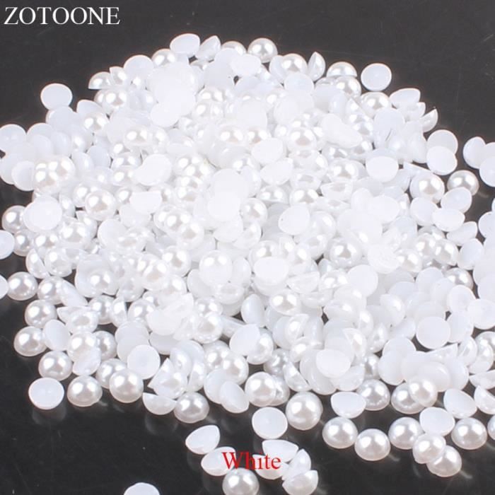 Brin De Perles De Diamants Ronds Blancs Naturels - 2 Pouces - Poids Total 2,5 Carats - Qualité I3