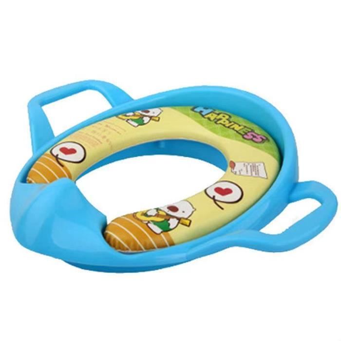 Bleu Pot Pour Bebe Siege Coussin Coussin Anneau Portable Doux Dessin Anime Tapis De Chaise Pour Enf Cdiscount Puericulture Eveil Bebe