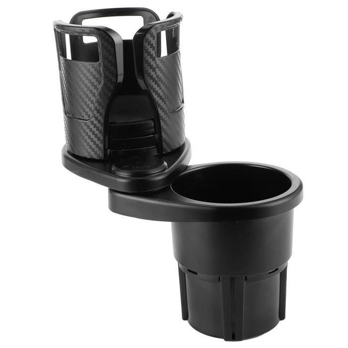 Porte-gobelet Moto Rotation 360° - Compatible Gold Wing DCT, GL1800 F6B, Noir, Aluminium Et Caoutchouc
