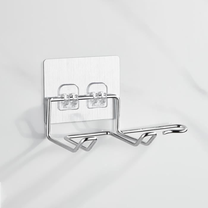 Support Sèche-Cheveux en bois, Porte Sèche-Cheveux Magnétique